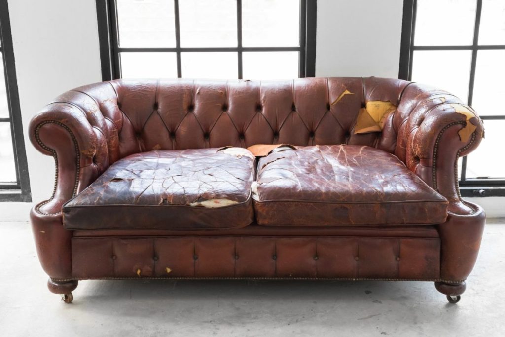 old leather couch min