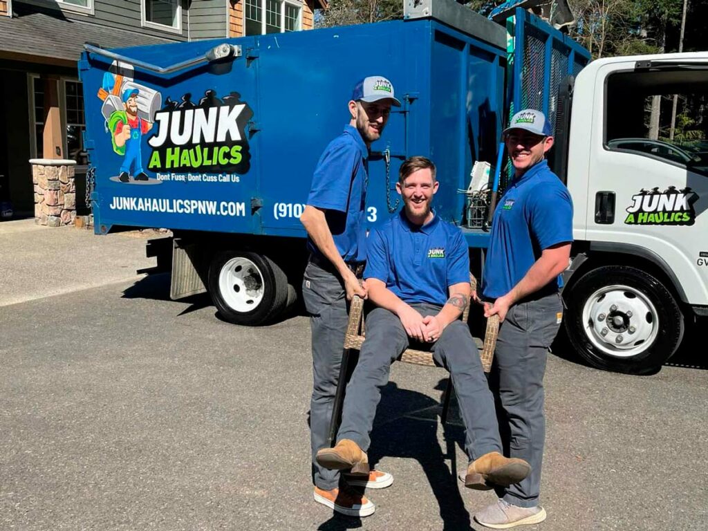 Call Junkahaulics to pick up everything you cant take with you Moving junk removal is easier with the pros