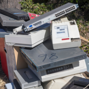 Old Televisions and Electronics