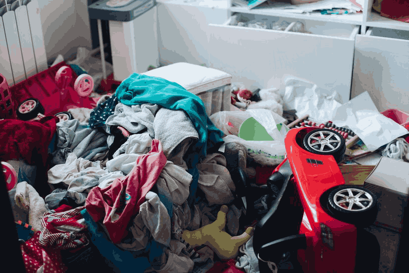 clearing clutter