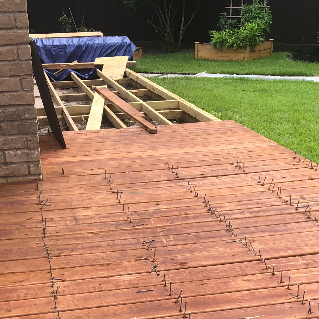 Removing Your Deck