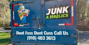 Junk removal truck